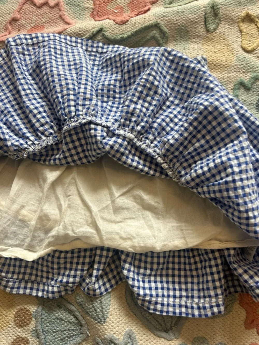 Old Navy soft gingham